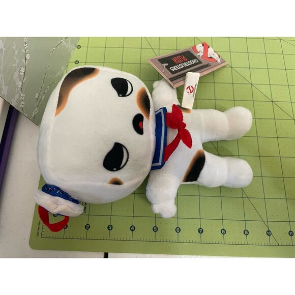 Ghostbusters Plush Stay Puft Burnt Charred Marshmallow Man 8" With Tags - Picture 3 of 10